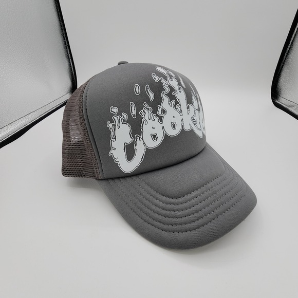 Cookies SF Slow Burn Foam Trucker Hat Grey Adjustable Snapback‎ Mesh Back NWOT - Picture 3 of 14